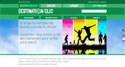 Desktop Screenshot of destinationclic.ca